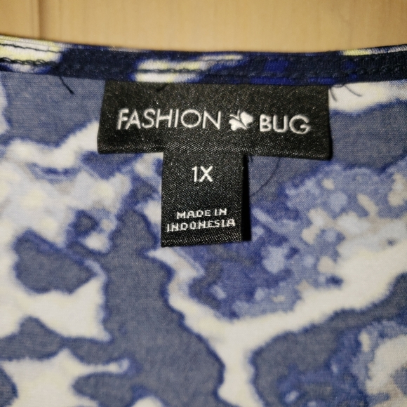 Womens plus sz 1X animal print shirt Fashion Bug - Picture 2 of 6